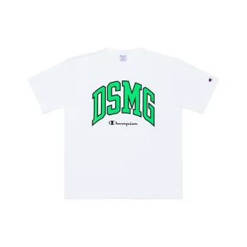 Champion DSMG Co-branded Edition T-Shirts Unisex Light Green