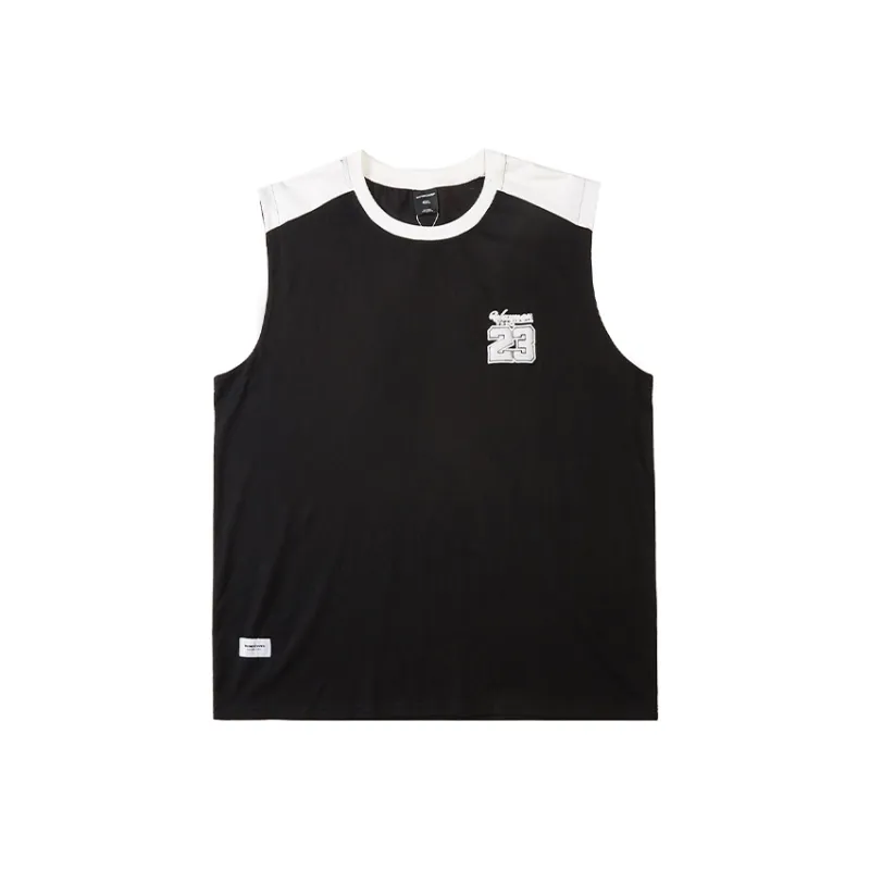 WAYNEXZAVIER Tank Tops Men Black-0