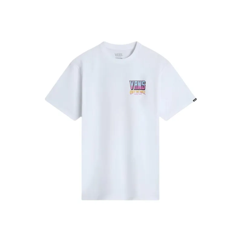 Vans PALM CHEERS T-Shirts Men White-0