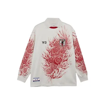 Y-3 JFA Co-branded Series T-Shirts Unisex Red