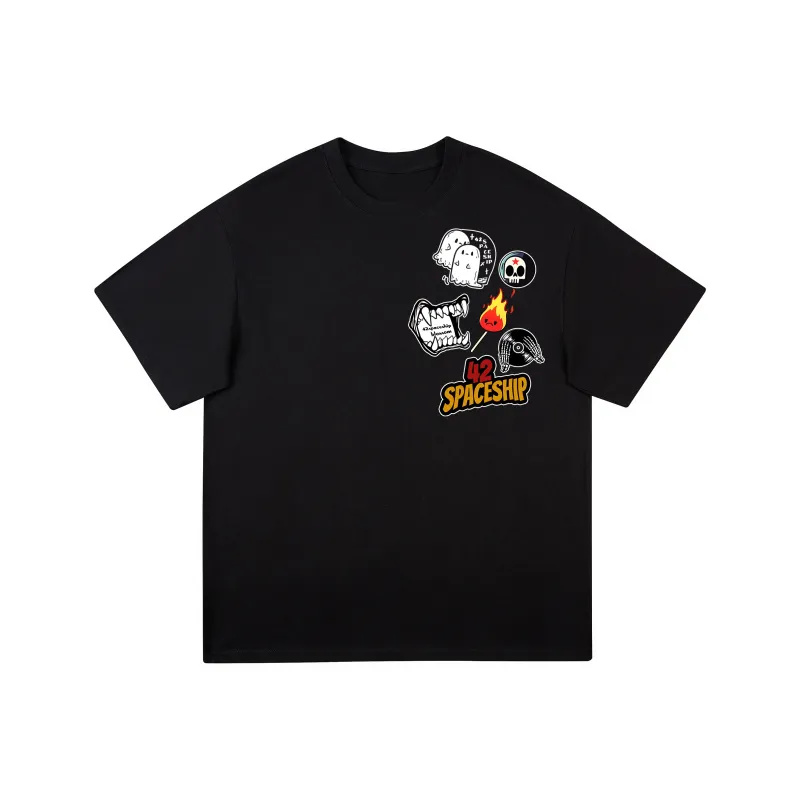 42SPACESHIP T Shirts Unisex-4