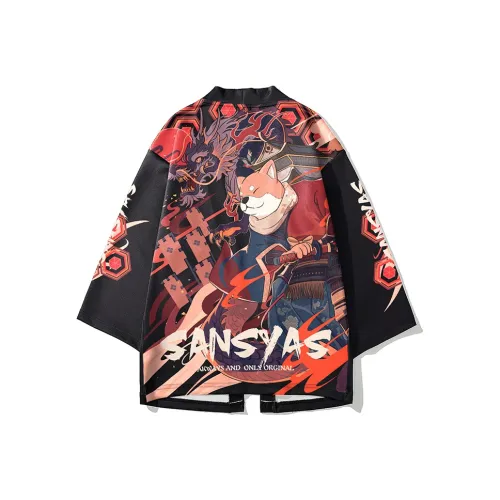 SANSYAS Jackets Unisex Black