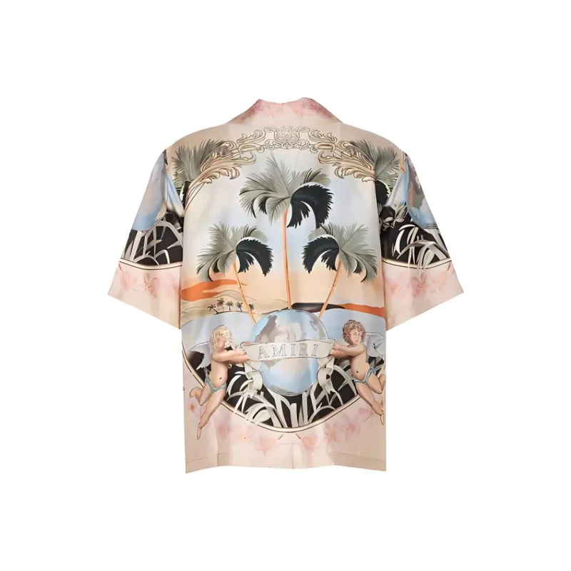AMIRI Cherub Silk Shirt-1