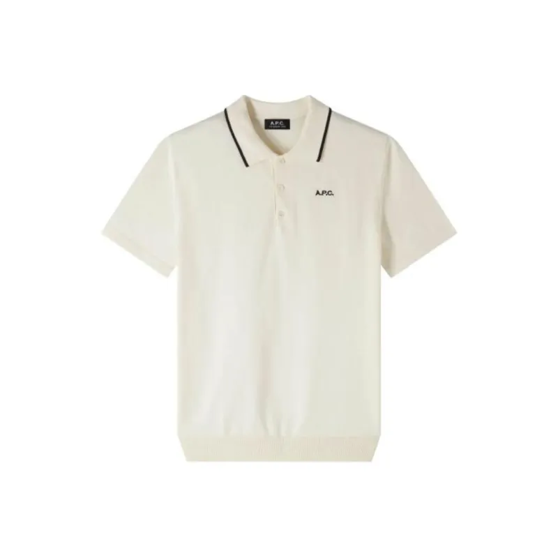 A.P.C Flynn Cotton Polo Shirt-0