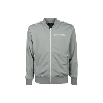 PALM ANGELS Grey Track Jacket