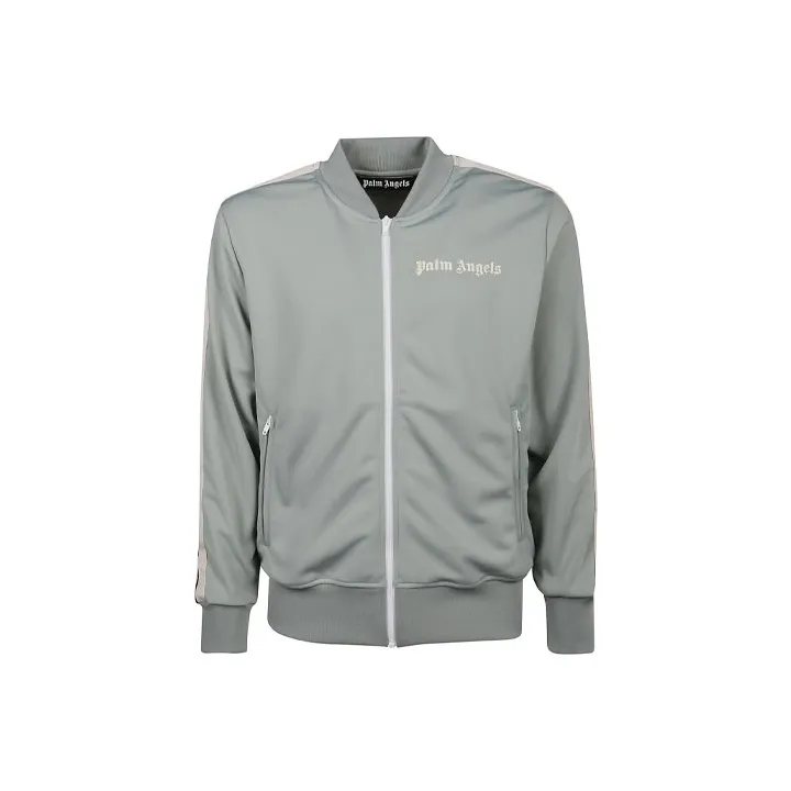 PALM ANGELS Grey Track Jacket-0