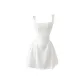 White Short Dress