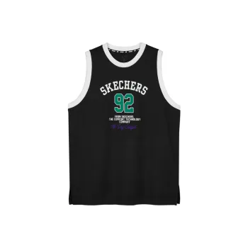 Skechers SS24 Tank Tops Unisex Carbon Black