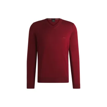 HUGO BOSS HUGO BOSS Logo Embroidered Knit Jumper