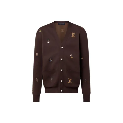 LOUIS VUITTON Embroidered Cotton Cardigan Henry Taylor