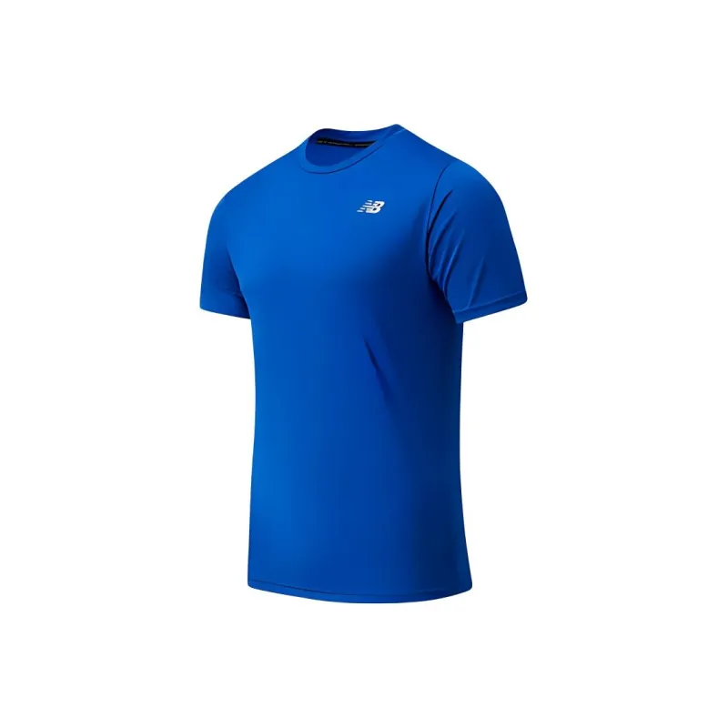 New Balance T Shirts Men Blue-0