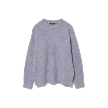 Beams Sweaters Men Purple