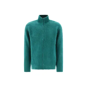 Needles Maheimao Zipper Sweater Knitwear Men's Green