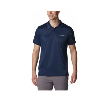 Columbia Hike Columbia Hike Ss Polo Shirt Men's Marine Blue