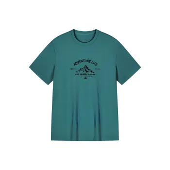 361° T Shirts Men Pure Green