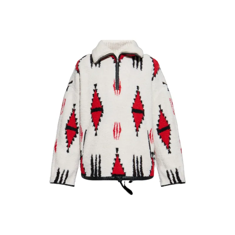 ISABEL MARANT ETOILE Marlo Fleece Sweatshirt-0