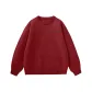 Burgundy (Simple Smile Drawing Chest Logo)