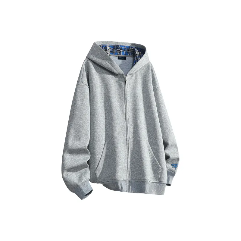 PRESSURE Sweatshirt Unisex White Heather Gray-0