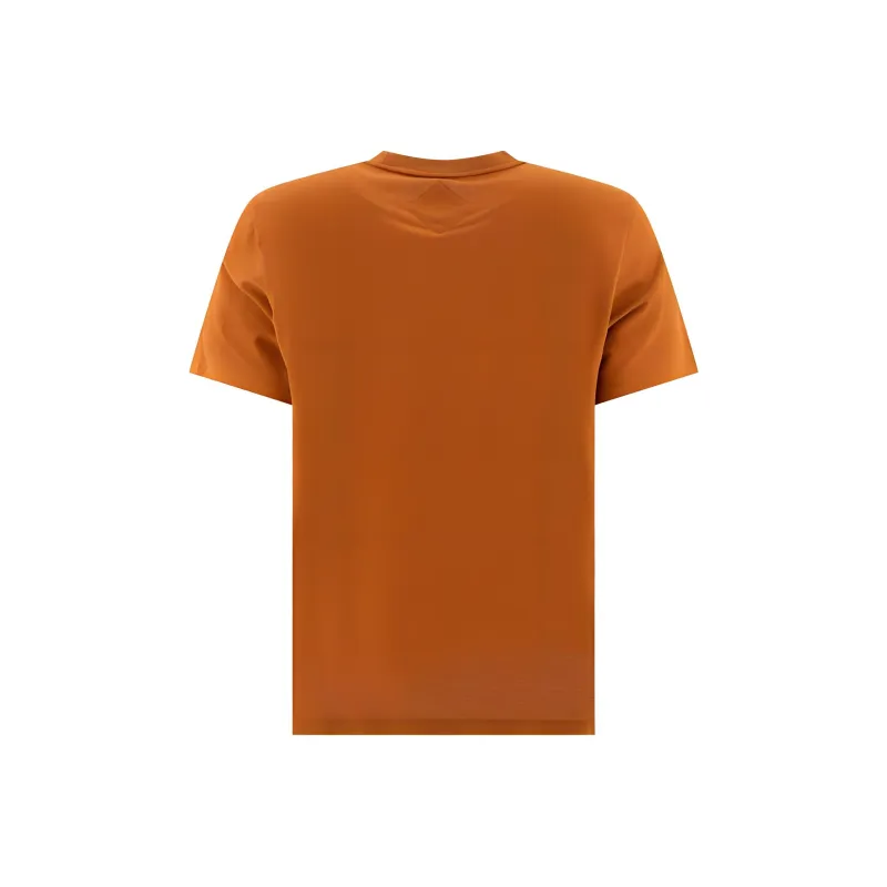 MCM Logo Embroidered Crewneck T Shirt-1