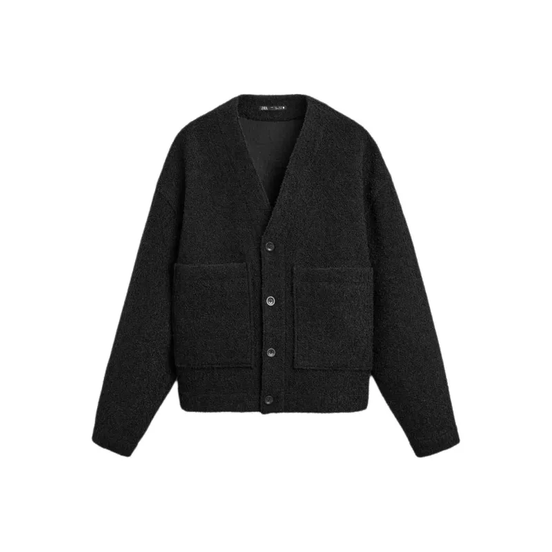 ZARA Sweaters Men Black-0