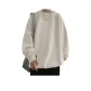 White Crew Neck (Upgraded Fleece-Lined)