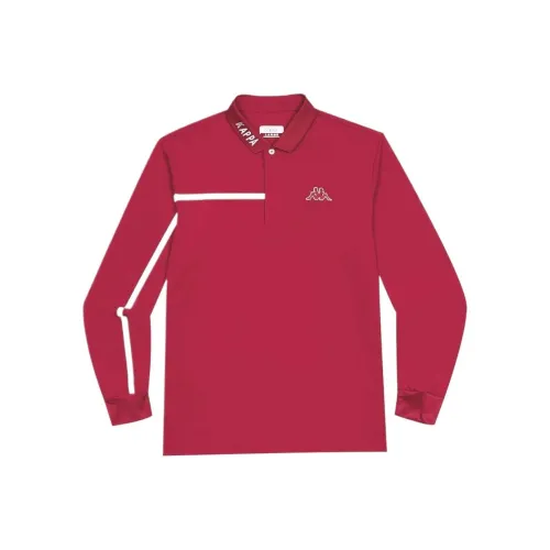 Kappa Polo Shirt Men's Burgundy