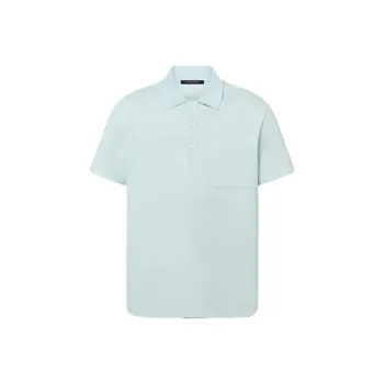 LOUIS VUITTON Monogram Cotton Pocket Polo