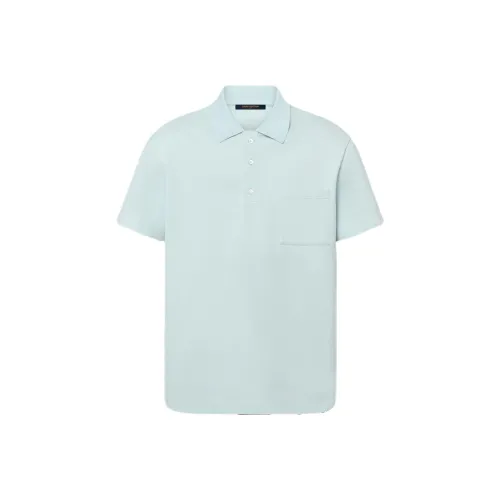 LOUIS VUITTON Monogram Cotton Pocket Polo