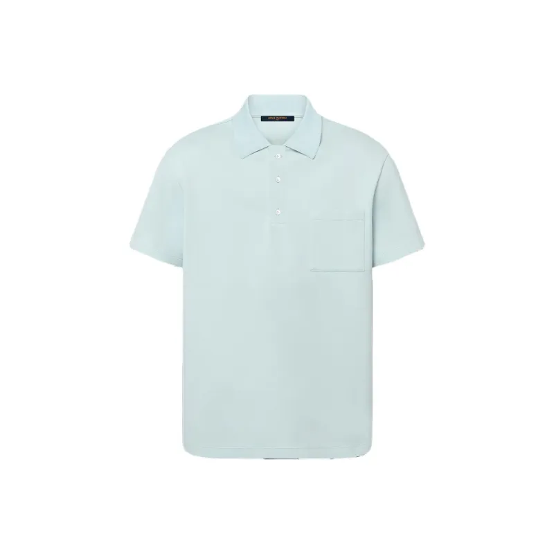 LOUIS VUITTON Monogram Cotton Pocket Polo-0