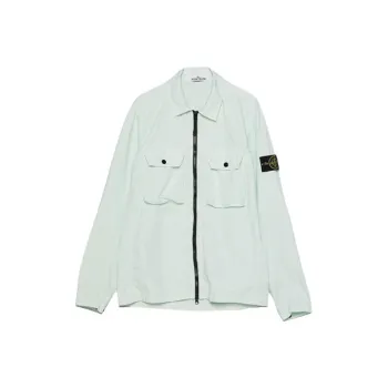 STONE ISLAND Jackets Men Light Mint Green