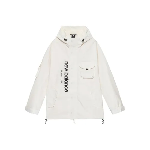 New Balance Jacket Men's Ivory White