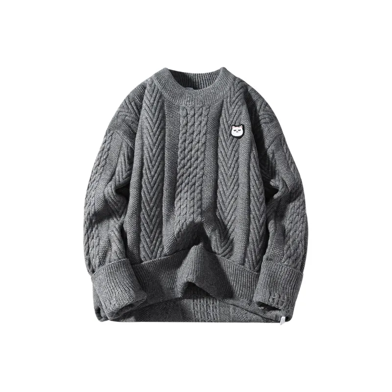 Supremo Cat Sweaters Unisex-14