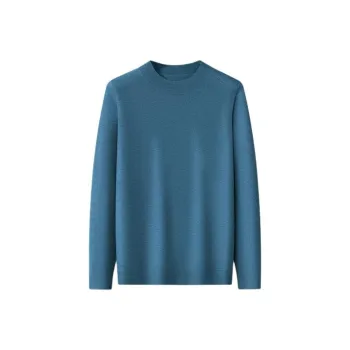 Red Bean Sweater Men's Light Blue