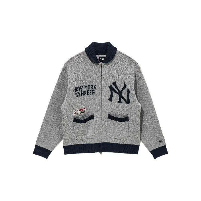New Era x MLB Knitwear Unisex Gray-0