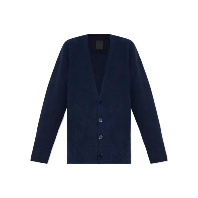 Givenchy Monogram Knitted Cardigan-0