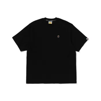 A BATHING APE Embroidered logo Cotton T shirt