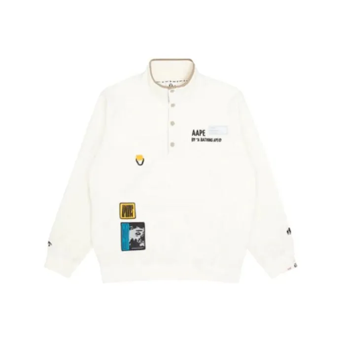 Aape Multiple Patches Fleece Sweatshirt-2