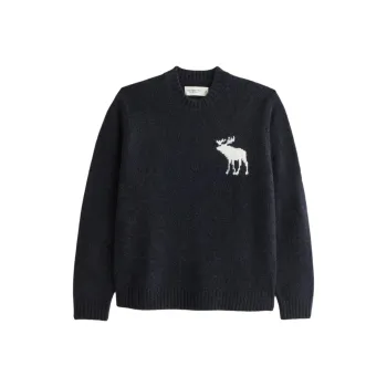 Abercrombie＆Fitch Sweater Unisex Dark Blue