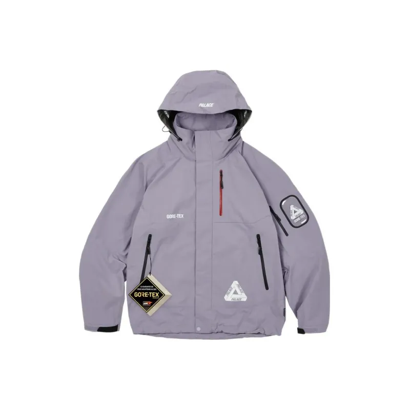 PALACE Jackets Men Purple Gray-0