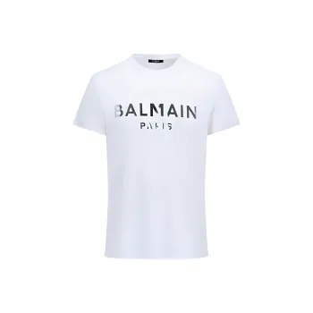 BALMAIN T Shirts Men White