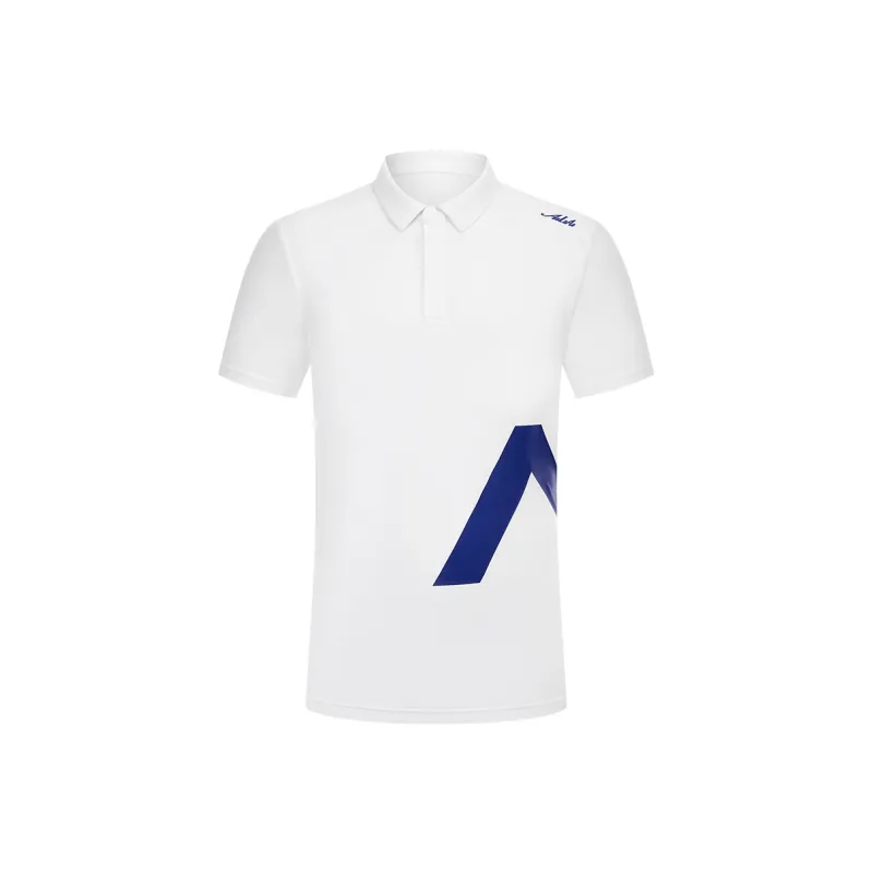AILIAI Polo Shirt Outdoor Short Sleeved Men's White-0