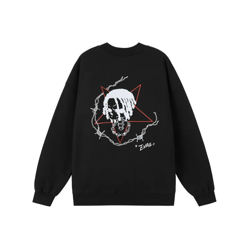 *EVAE+MOB Dreadlocks Series Sweatshirt Unisex-0