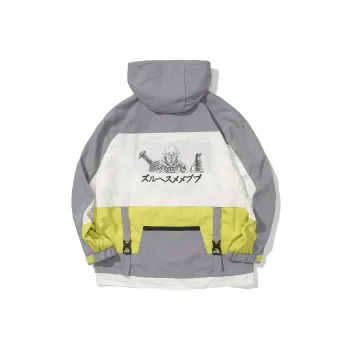Clubxxhh Loose Fit Jacket Unisex Gray
