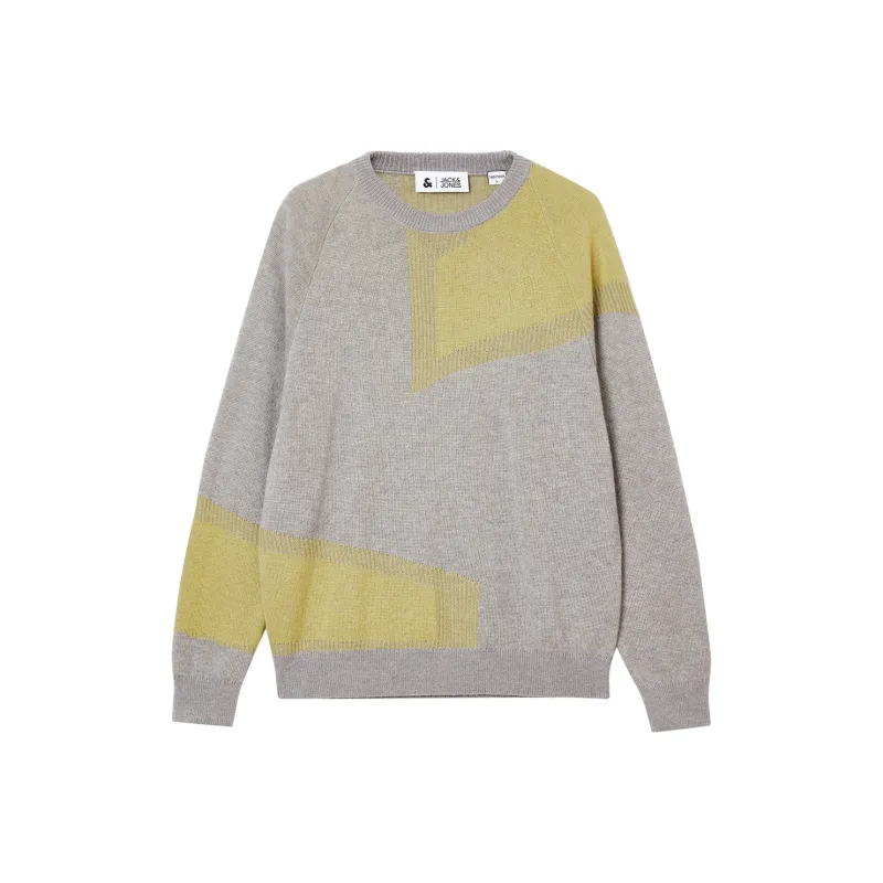 JACK JONES· Sweater Men's Medium Heather Gray-0