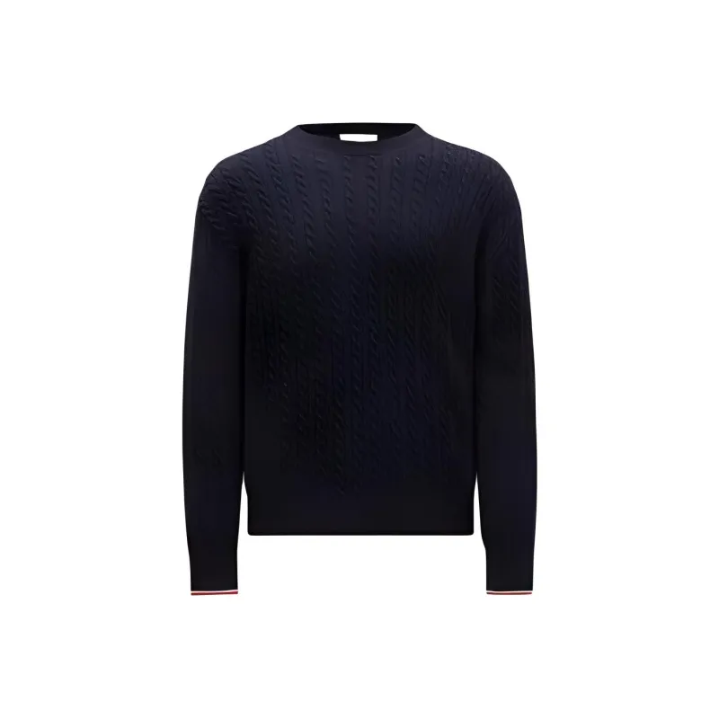 Moncler Cable knit Virgin Wool Blend Jumper-0