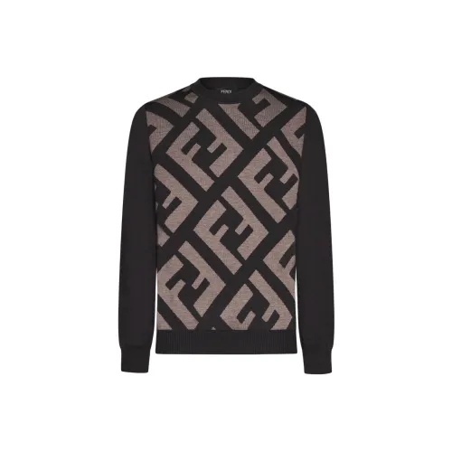 FENDI FF jacquard Wool Jumper