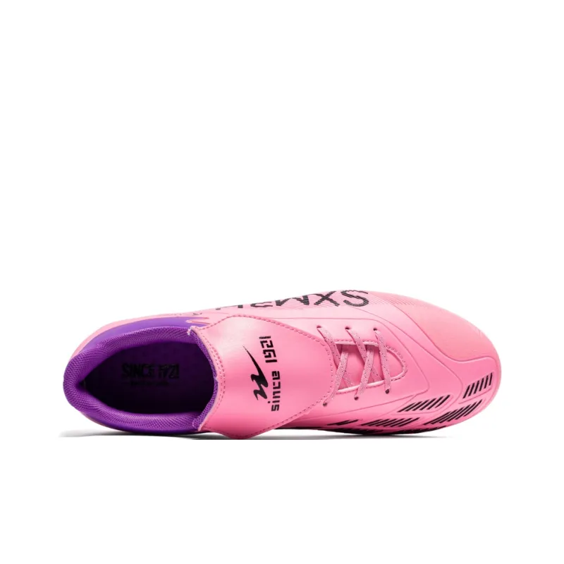 Binary FG Firm Ground Cushioning Support Abrasion Resistant Lightweight Slip Resistant Soccer Shoes Unisex-10