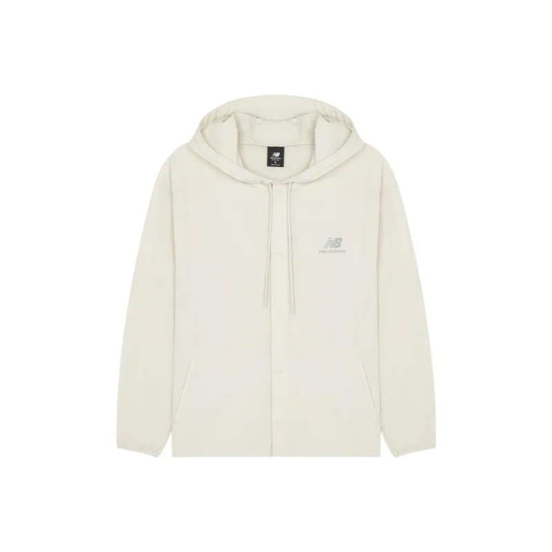 New Balance Jackets Men Gray-0