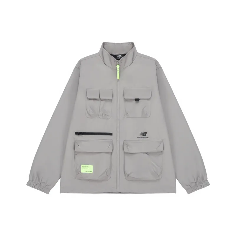 New Balance Jackets Coats Men's Gray-0