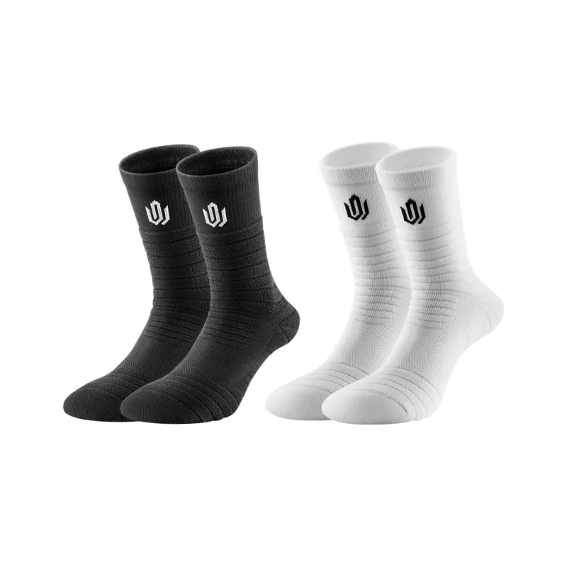 PEAK x WEIJINSI Basketball Socks Unisex 2 Pack-5